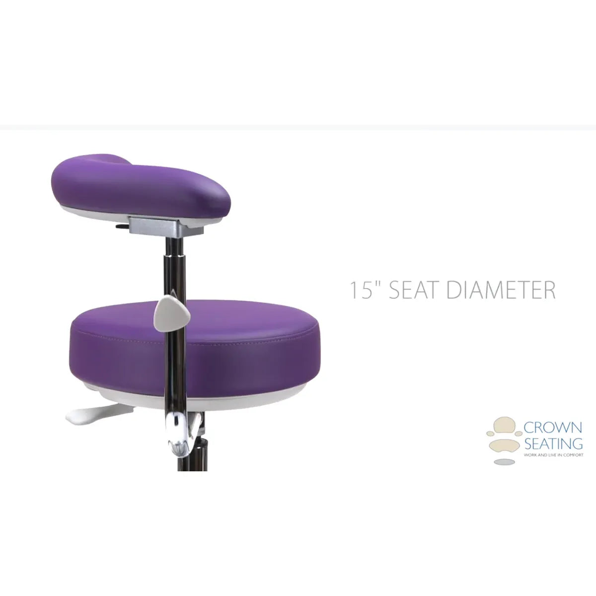 Crown Seating Keystone C40AR Assistant Stool, C40AR