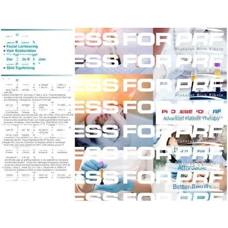 PRF Dental Patient Education Tri-Fold Brochures - 50/box, PRF-PATIENT-BROCHURE