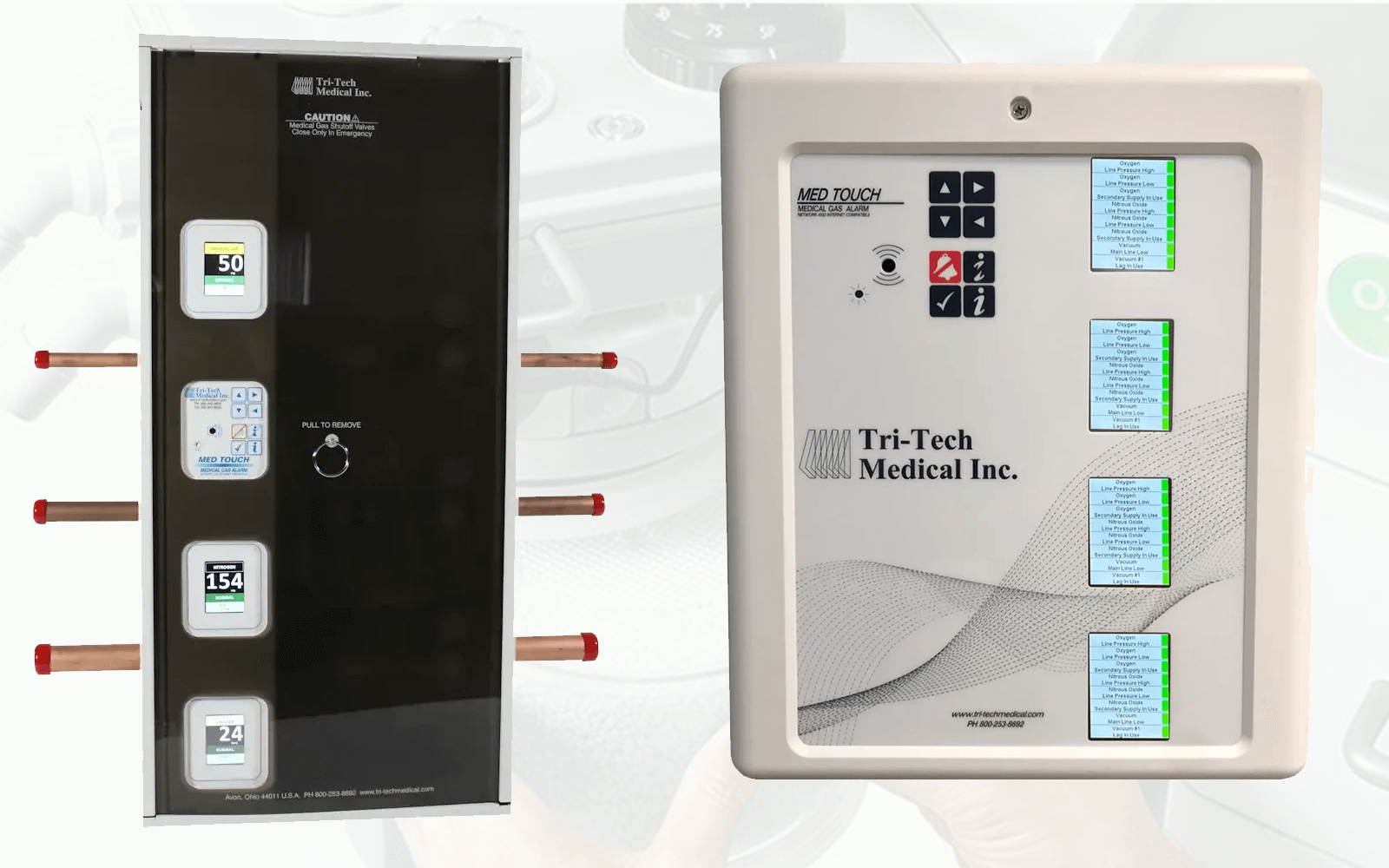 Category 1 Medical Gas Components