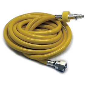 Mindray Med Air Hose, Puritan Bennett to DISS, 15ft, 0004-00-0079-13