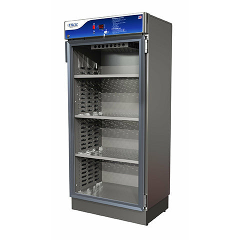 Warmer, D Series, 26.5"D X 30"W X 64.75"H. 4" Base, Single Chamber, EEV-10017