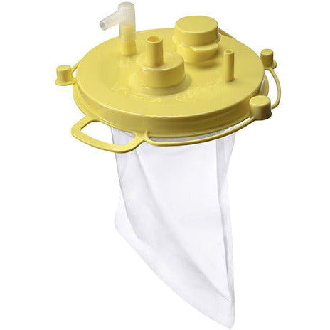 1500cc Suction Liner, Yellow Lid (case of 50), 1504RBM N
