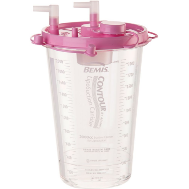 2000cc Contour Liposuction Canister (case of 12), 2000c 025