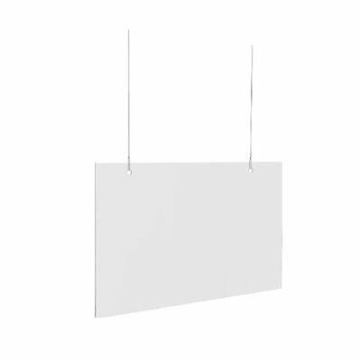 Hanging Acrylic Safety Barrier, 24" x 36"