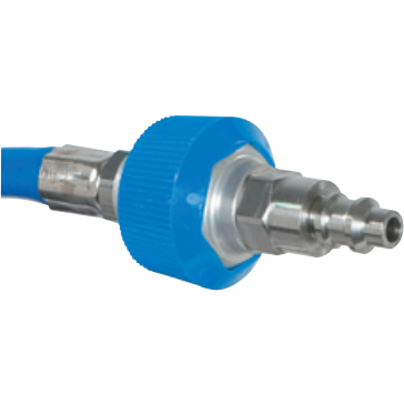 Nitrous Oxide Puritan Male Quick Connect X DISS Nut 3FT, 8100-1103