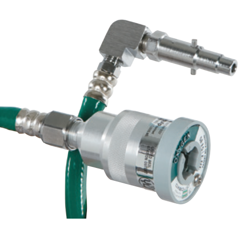 Oxygen Oxequip Male Quick Connect X Female Coupler 5FT, 8004-1405