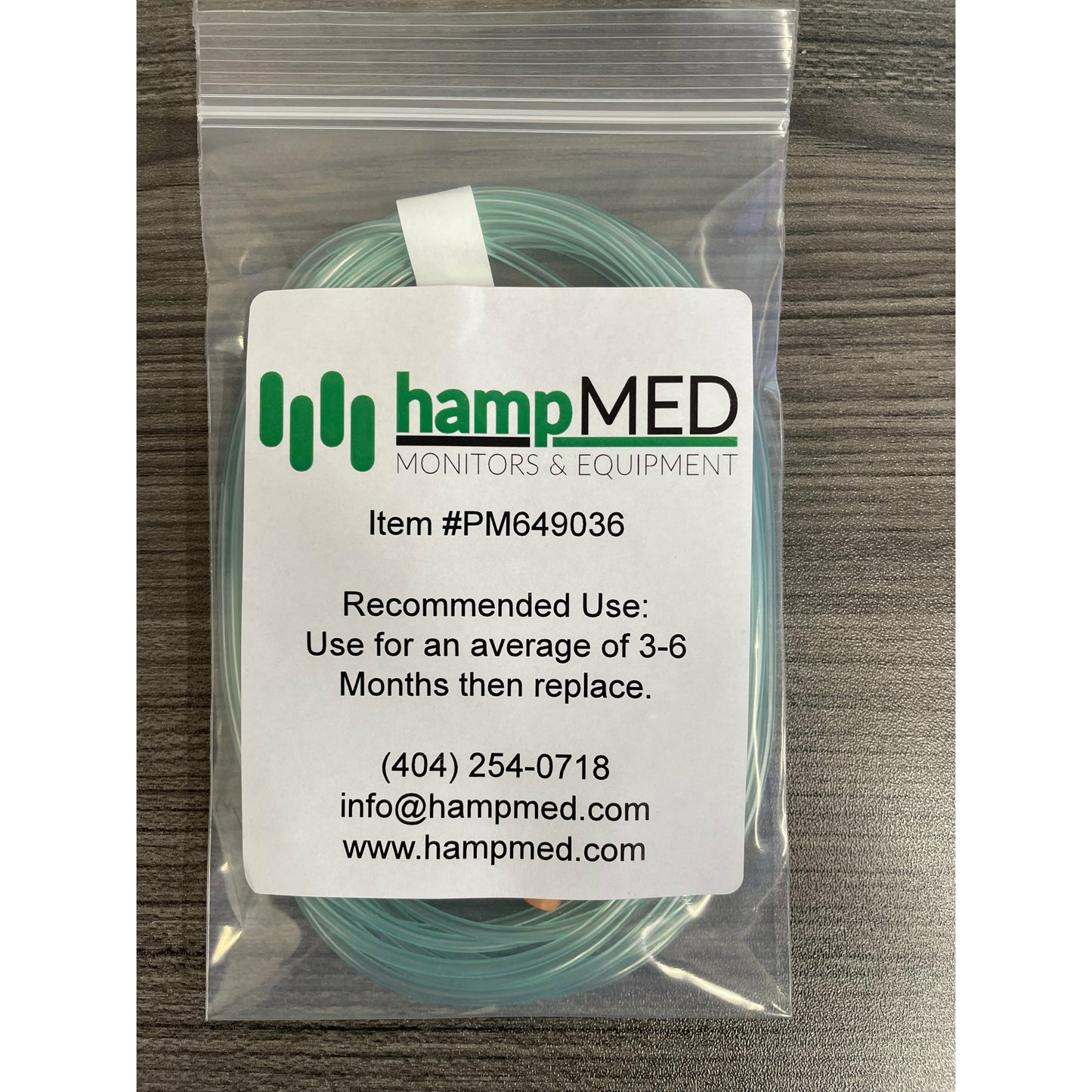 HampMed Mortara CO2 Sampling Line, PM649036