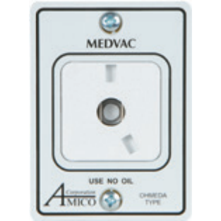 Vacuum Ohio Style Single Outlet Concealed, 9012-0003