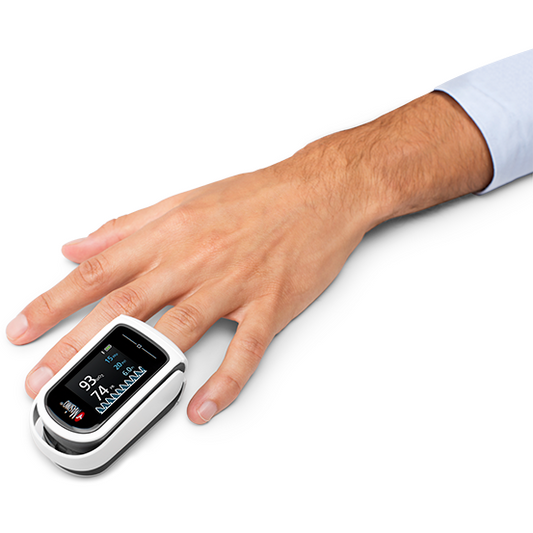 Masimo MightySat Rx Fingertip Pulse Ox with Bluetooth LE, RRp & PVi, 9909