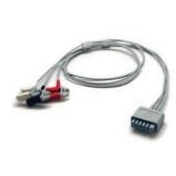ECG leadwires-3 lead pinch/clip