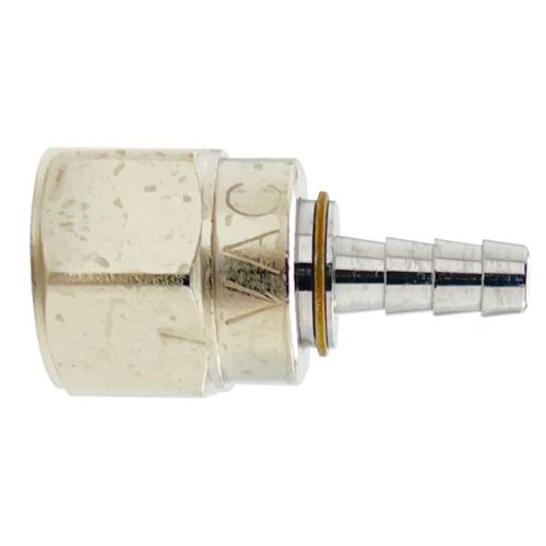 Precision Medical DISS Female Hex Nut - Vacuum, 0316