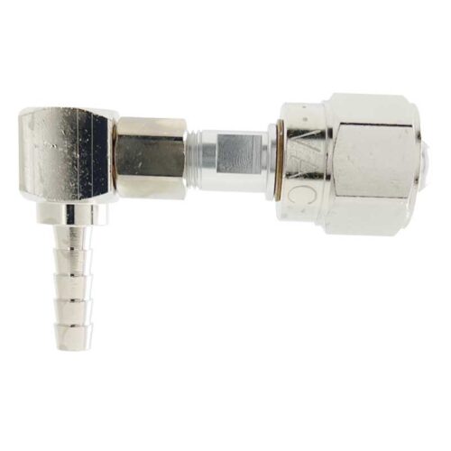 Precision Medical DISS Female Hex Nut - Vacuum, 0316