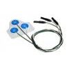 Radio Translucent, Neonatal Pre-wired, 3 Lead ECG Electrodes, AAMI, 18" (45.7 cm), Box of 100 packs (each pk contains 2 electrodes)