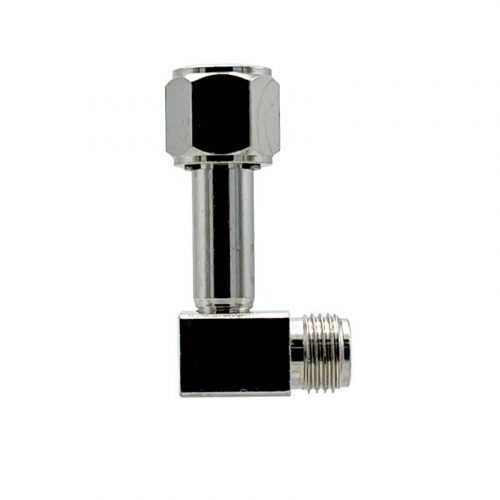 Precision Medical Oxygen DISS 90° Elbow Male x Hex Nut - 0705