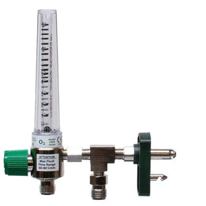 Precision Medical Oxygen Chrome Flowmeter, 1MFA Series, 15LPM, 1MFA1006