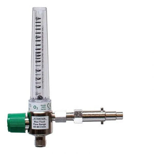 Precision Medical Oxygen Chrome Flowmeter, 1MFA Series, 15LPM, 1MFA1007