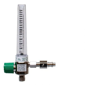 Precision Medical Oxygen Chrome Flowmeter, 1MFA Series, 15LPM, 1MFA1008