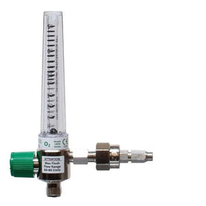 Precision Medical Oxygen Chrome Flowmeter, 1MFA Series, 15LPM, 1MFA1009