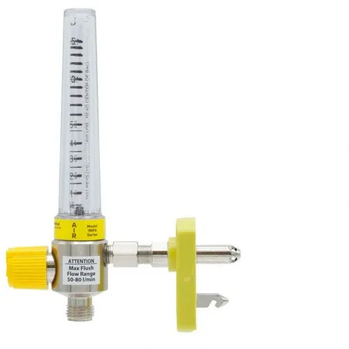 Precision Medical Air Chrome Flowmeter, 1MFA Series, 15LPM, 1MFA2006