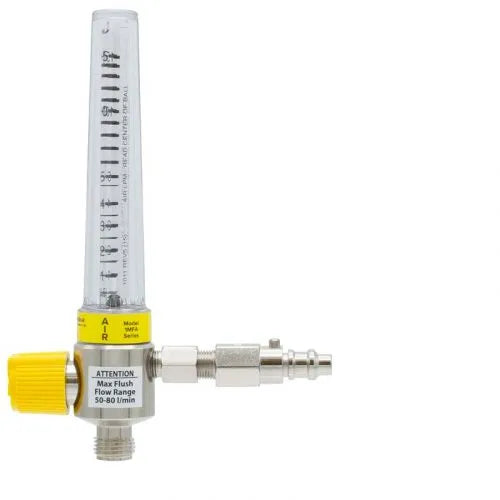 Precision Medical Air Chrome Flowmeter, 1MFA Series, 15LPM, 1MFA2008