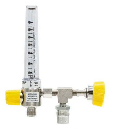 Precision Medical Air Chrome Flowmeter, 1MFA Series, 70LPM, 1MFA900X, 1MFA9001