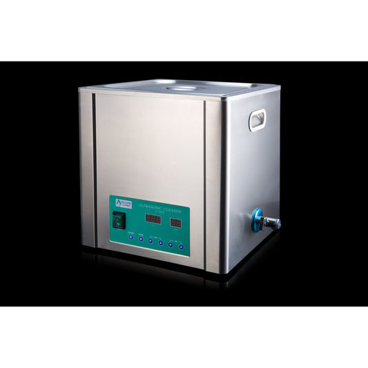 Ultrasonic Cleaner, stainless steel, w/heat & basket, 4.94gal/19L (Tabletop), U-19LH