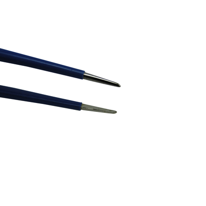 Olsen Bipolar Forceps; Bayonet; Insulated; Smooth; Straight; 0.75 mm Tips; 7 1/8 in; 181 mm; Single Use; (10/bx), 20-1360I