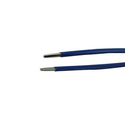 Olsen Bipolar Forceps Kit; Olsen Standard Twin Pin Cord & Surgiwipe; Bayonet; Insulated; Smooth; Straight; 1.5 mm Tips; 8 1/4 in; 210 mm; Single Use; (10/bx), 20-1410K