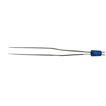 Olsen Bipolar Forceps Kit; Olsen Standard Twin Pin Cord & Surgiwipe; Bayonet; Smooth; Straight; 1.5 mm Tips; 8 1/4 in; 210 mm; Single Use; (10/bx), 20-1410K