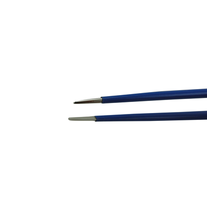 Olsen Bipolar Forceps; Bayonet; Insulated; Smooth; Straight; 1.0 mm Tips; 10 1/2 in; 267 mm; Single Use; (10/bx), 20-1480I