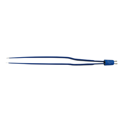Olsen Bipolar Forceps; Bayonet; Insulated; Smooth; Straight; 1.0 mm Tips; 10 1/2 in; 267 mm; Single Use; (10/bx), 20-1480I
