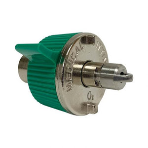 Precision Medical Ohmeda Style Winged Quick Connect - Oxygen