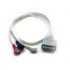 3-Lead,disposable N/T, AHA, snap, 24" (pkg/20)