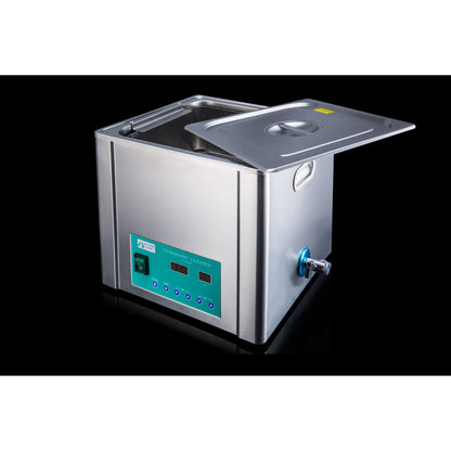 BRANDMAX ULTRASONIC CLEANERS with Heat, SS, 13 Liter, 3.43 gallon, U-13LH