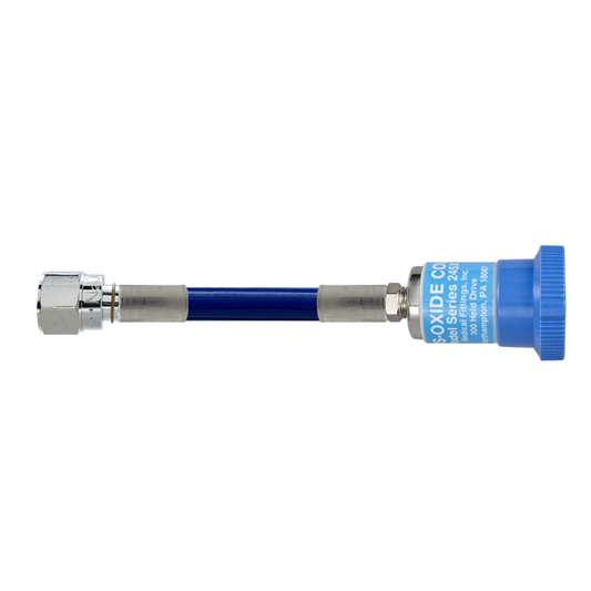 5ft N2O Hose, DISS Female Hex Nut to Ohmeda Coupler