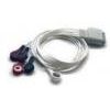 5-Lead,disposable N/T, AHA, snap, 24" (pkg/20)