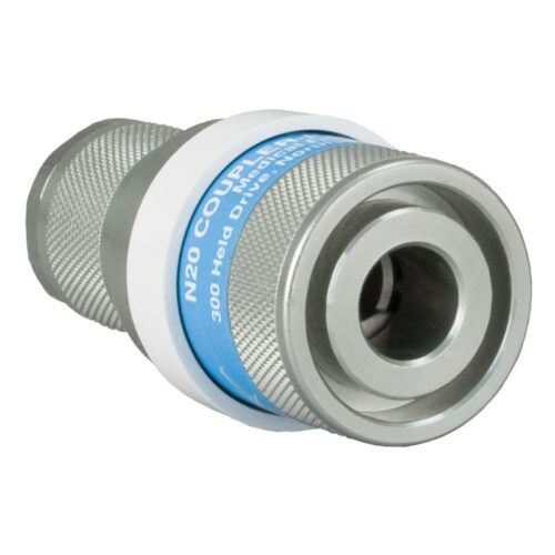 Precision Medica Schrader Coupler - Nitrous Oxide, 6450
