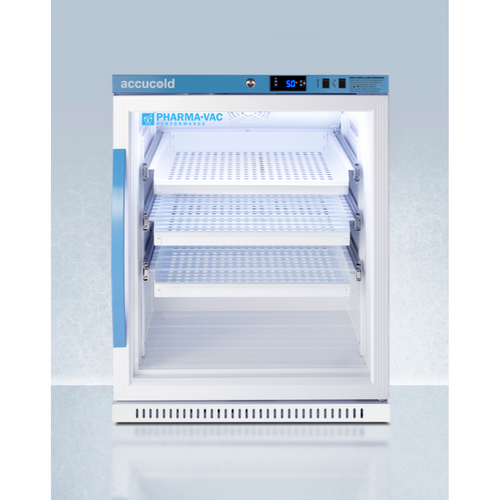 6 Cu.Ft. ADA Height Vaccine Refrigerator, with Removable Drawers ARG61PVBIADADR