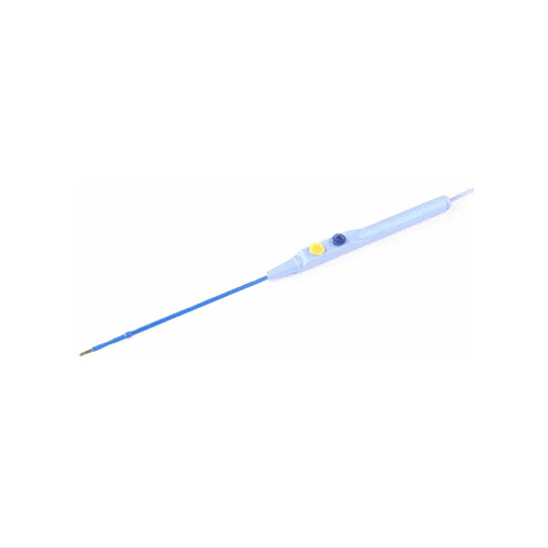 Olsen Electrosurgical Pencil, Disposable, Hand-activated, Button Switch, with Extendable Coated Blade Electrode Part # 75800
