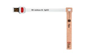ZOLL RD Rainbow Adt/Neo>30kg & <3kg 8λ SpCO Adhesive Sensor, Box of 10
