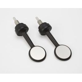 ZOLL Over Molded Internal Electrode Paddles, 1.0" (2.6 cm) Dia. By 3.9" (10.0 cm) Short Pair, Pediatric