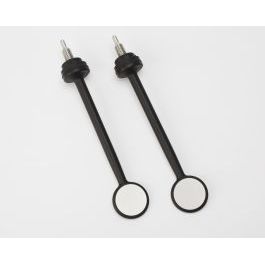 ZOLL Over Molded Internal Electrode Paddles, 1.0" (2.6 cm) Dia. By 6.4" (16.3 cm) Long Pair, Pediatric