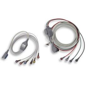 ZOLL 12-Lead One Step ECG Cable - AAMI Includes 4-Lead Trunk Cable And Removable Precordial 6 Lead Set., 8300-0802-01