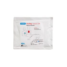 ZOLL 6 Prs./Case Onestep Pediatric CPR Training Replacement Pads 60 Months Shelf-Life, 8900-000863-01