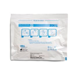 ZOLL ECG Lg 2" Round Electrodes, 10 Strips of 3 Per Pouch/600 Per Case