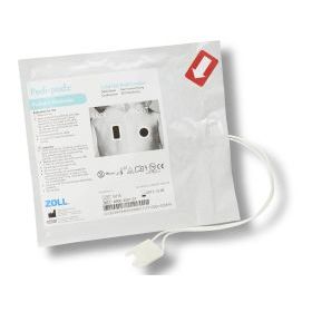 ZOLL 6 Prs./Case Pedi-Padz Solid Gel Multi-Function Electrodes 24 Months Shelf-Life, 8900-3000-01