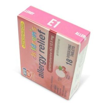 ZOLL Item E1, Allergy Tablets