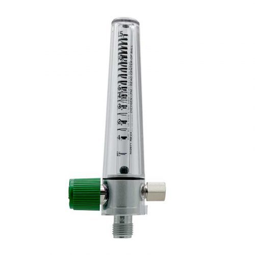 Precision Medical Compact Flowmeter, 8MFA Series, O2, 15LPM, 8MFA100X, 8MFA1001