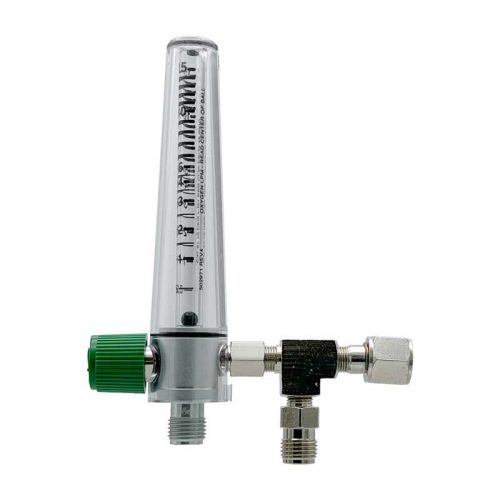 Precision Medical Compact Flowmeter, 8MFA Series, O2, 15LPM, 8MFA100X, 8MFA1001