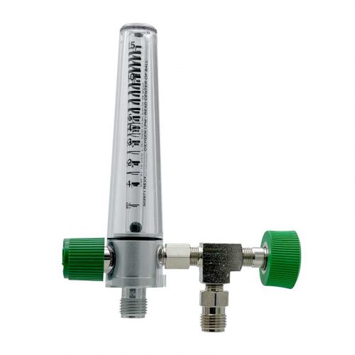 Precision Medical Compact Flowmeter, 8MFA Series, O2, 15LPM, 8MFA100X, 8MFA1001